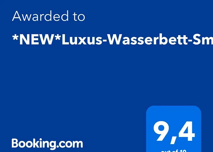 Md-7 Lutherstrasse 15 - Luxus-Wasserbett-Smarttv-Terrasse-2Schlafzimmer
