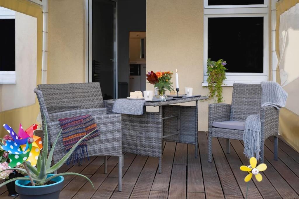 Md-7 Lutherstrasse 15 - Luxus-wasserbett-smarttv-terrasse-2schlafzimmer Apartment