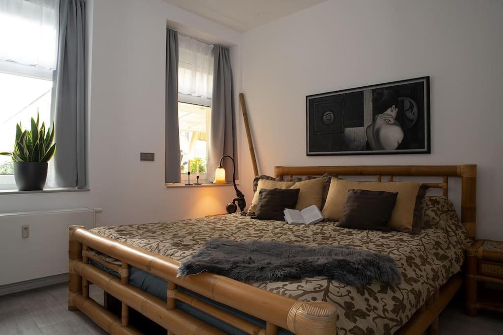 Md-7 Lutherstrasse 15 - Luxus-wasserbett-smarttv-terrasse-2schlafzimmer * Magdeburg